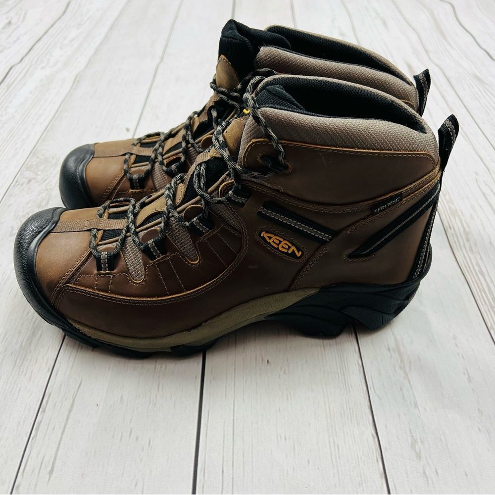 Keen Mens Targhee II Mid Wide Shoes Size 9.5 - Picture 3 of 10